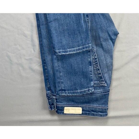 AG 'The Legging Ankle' Super Skinny Destroyed Stretch Denim Jeans. Women's 26R - Picture 5 of 9